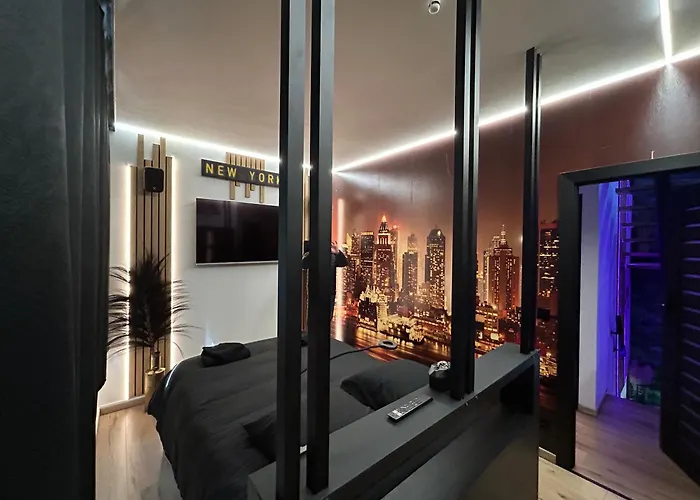 Chambre Business-Romantique, Jacuzzi, Billard, Clim